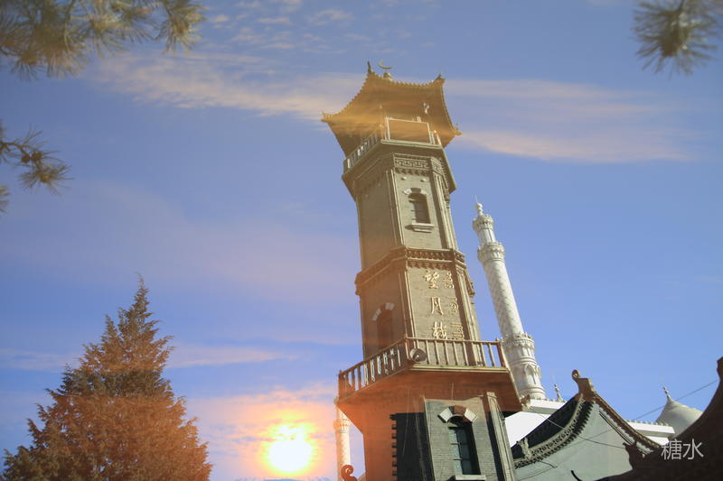 呼和浩特旧城望月楼